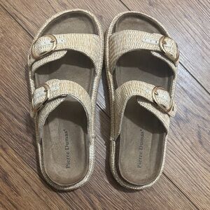 Pierre Dumas Buckle Sandals size 9